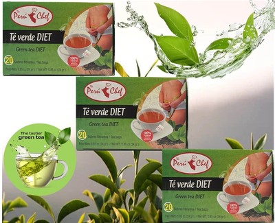 3 Diet green tea/ slim tea boxes w / Chamomile, cule LOSS TEAS detox tea