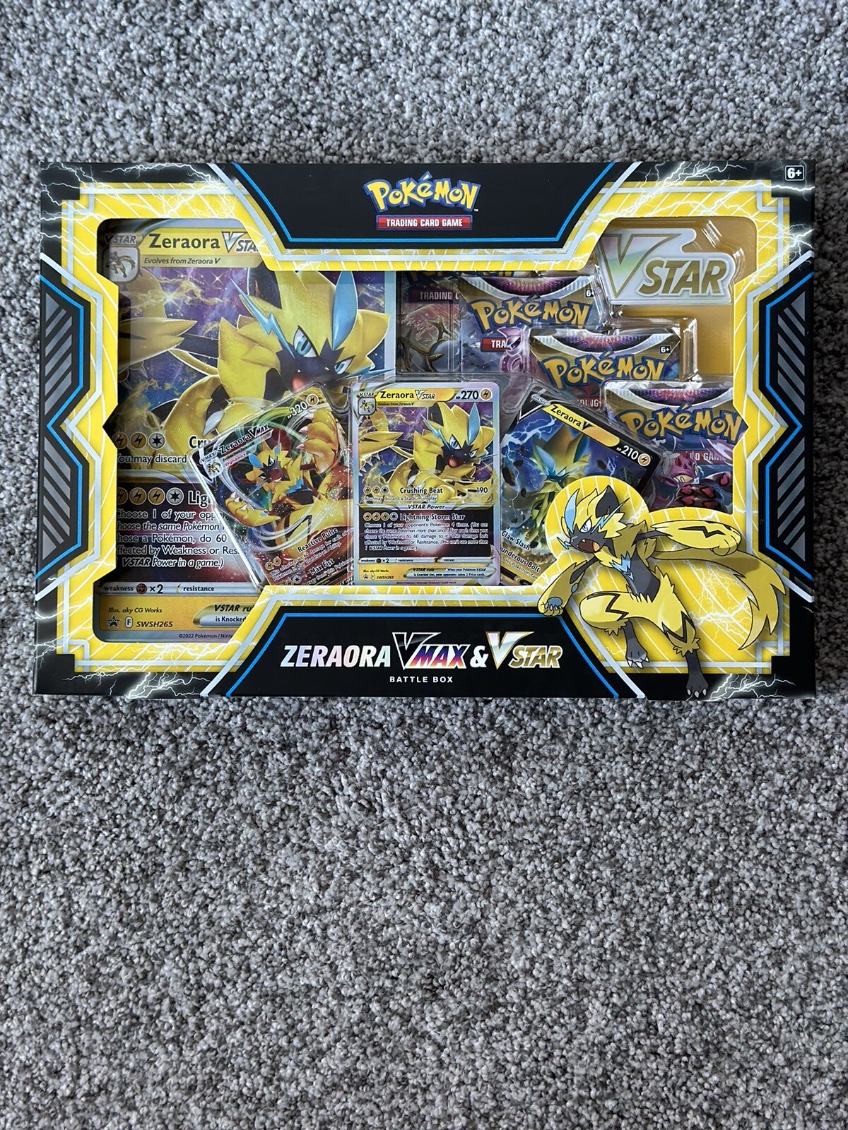 Zeraora VMAX & VSTAR Battle Box (Pokemon) Sealed Pokemon New