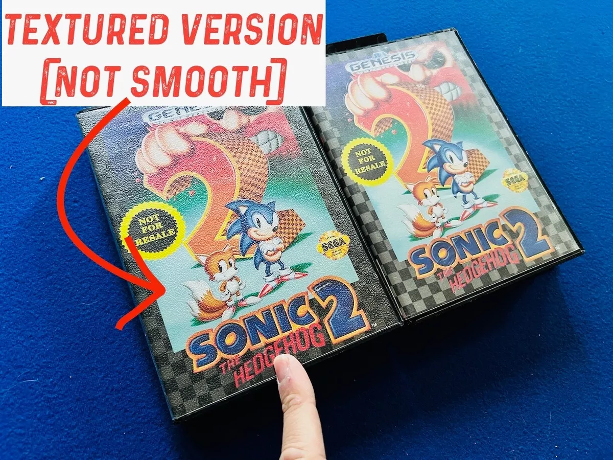 Sonic 2 Sega Genesis video game CIB nice condition