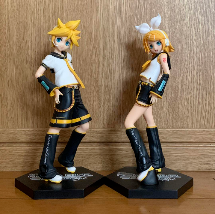Hatsune Miku Project DIVA Arcade Premium Figure Kagamine Len & Rin