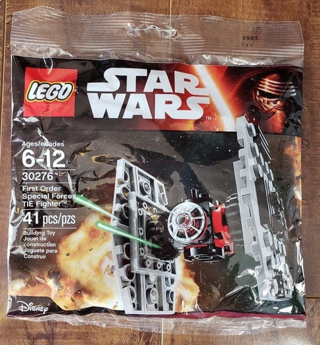 LEGO Star Wars 30276 First Order Special Forces TIE Fighter Polybag NEW/SEALED - Picture 1 of 3