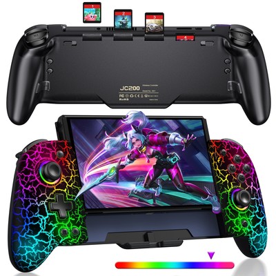 Full-Size Grip One-Piece Wireless Switch Joypad für Schalter/OLED Controller