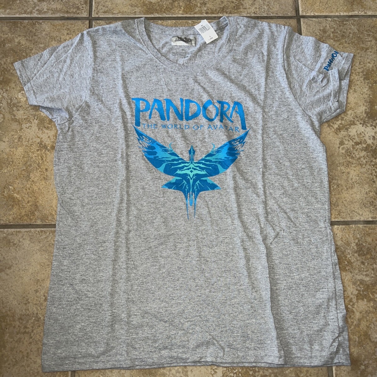 RARE Disney Pandora Opening 2017 Passholder T Shirt XL Gray World of Avatar  NWT