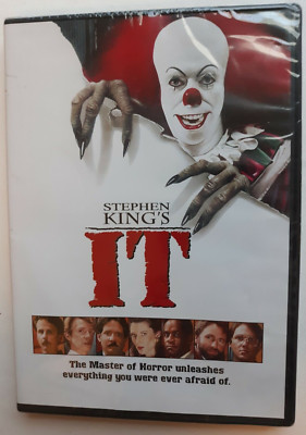 Stephen King's IT (1990) widescreen DVD, NEW, sealed, ships next business day!