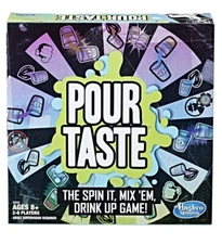 Hasbro Pour Taste Drinking Tween Adult Game Spin It Mix it Drink Up New