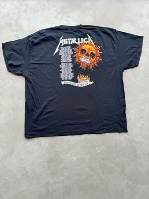 Metallica Pushead T-shirt | eBay