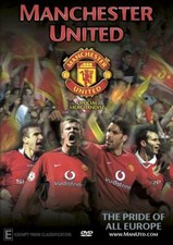 Manchester United The Pride Of All Europe DVD 1999 Brand New Sealed