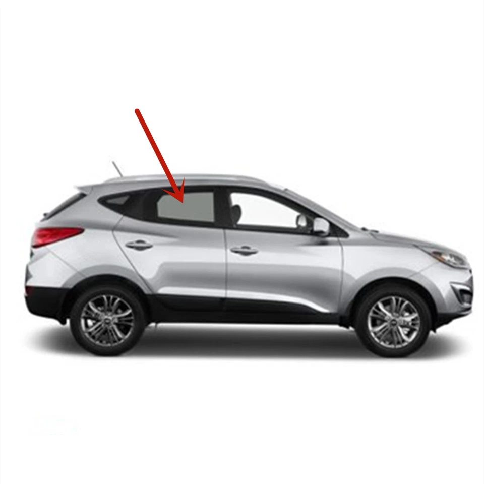 Fits 2010-2015 Hyundai Tucson Passenger Right Side Rear Door Window Glass Foto 2 de 4