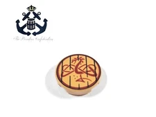 LEGO Medium Nougat Tile Round 2 x 2 Viking Village Dragon From 21343 14769pb640