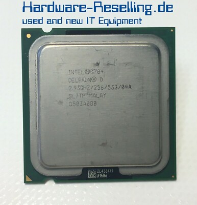 Intel Celeron D 340J SL7TP 2,93 GHz CPU Prozessor LGA 775 BX80547RE2933C