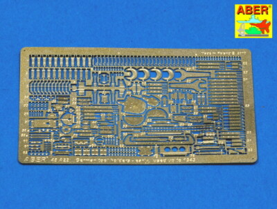 MW22 ABER MODELS 48A22 GERMAN TOOL HOLDERS-EARLY USED UP TO 1943  for  1/48