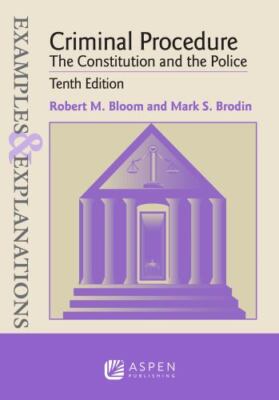 Examples and Explanations Ser.: Examples and Explanations for Criminal Procedure