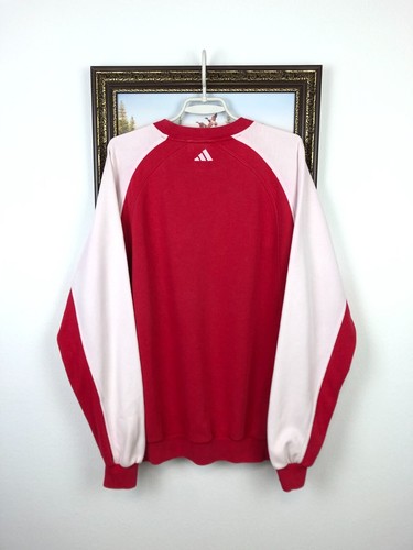 Vintage Adidas Bayern Munich Football Sweatshirt Soccer Track Top Crewneck Sz L - Picture 13 of 15