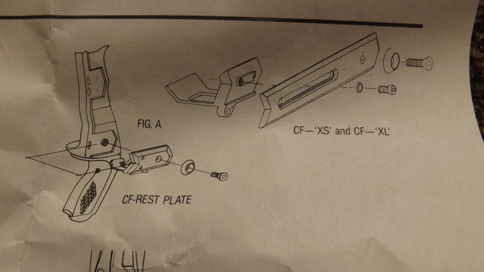 NEW PSE CF Fixed Arrow Rest  Plate 2363 LH Flite Series Bow - Image 4 of 4