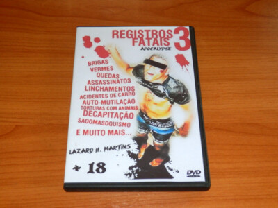 Registros Fatais 3 Unrated Extreme Edition Horror Sicko Gore