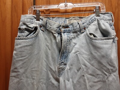 Levi's 560 comfort fit Light Wash Jeans Mens Size 36×34 red tag