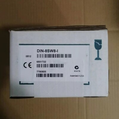 New Crestron DIN-8SW8-I DIN Rail High-Voltage Switch with Digital Inputs