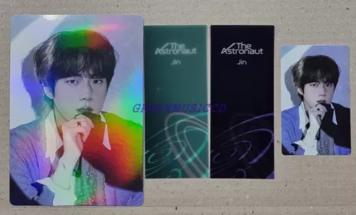 TARJETA FOTOGRÁFICA JIN BTS The Astronaut K-POP WEVERSE SOLO NUEVA