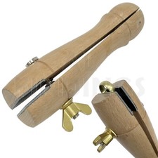 Wooden Ring Clamp With Wing Nut Holder Jewellery Craft Tool For Polishing