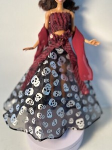 1/6 Fits skirt top Poppy Parker Fashion  Nuface Toys