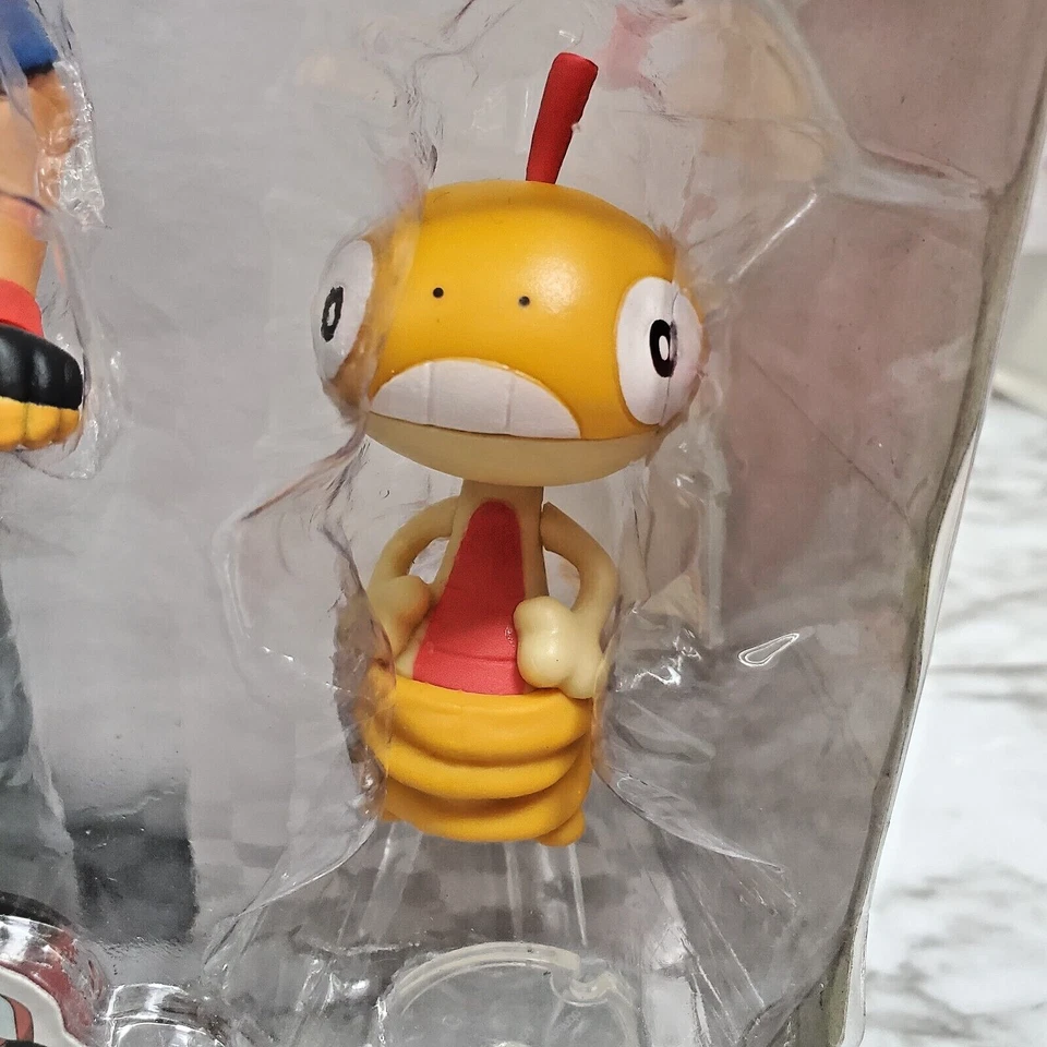 Juego de figuras de batalla POKEMON ~ Entrenador ASH Ketchum y ESCARPADO NUEVO MUY BUEN ESTADO 2011 Foto 3 de 4