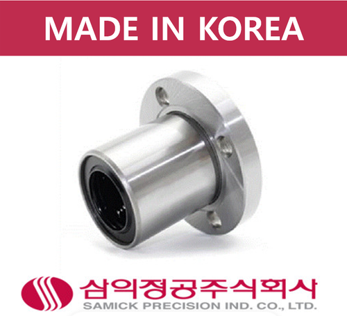 SAMICK Made In Korea NEW LMF8UU 1pcs 8X15X24 PCD:24 FLANGED LINEAR BUSHING - Afbeelding 1 van 2