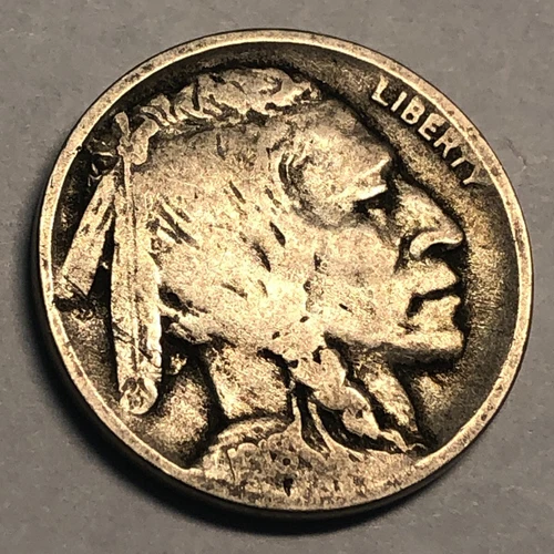 1918-D VG Indian Head BUFFALO NICKEL. #n1
