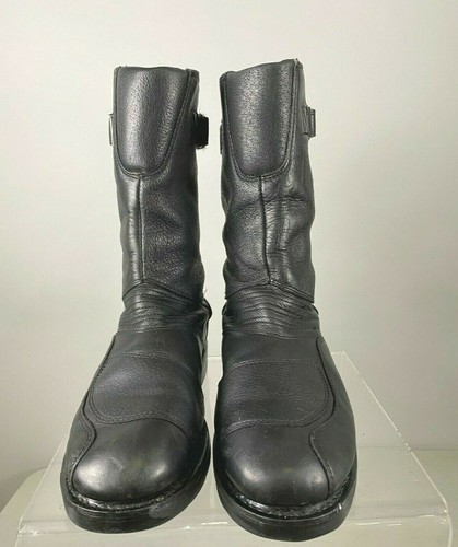 DAVIDSON DE MOTO DE CUERO NEGRO PARA HOMBRE -US12/UK11/EUR46- 21/78