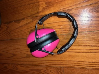 Edz Kids Ear Defenders Hearing Protection Pink Noise Reduction Headphones