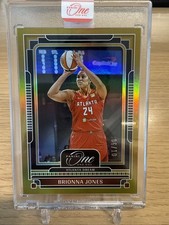 🚀2025 Panini One & One WNBA Brionna Jones 06/10 Atlanta Dream GOLD #80