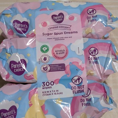 Parent's Choice Sugar Spun Dreams Baby Wipes 300 Count Model Sugar Spun Dreams