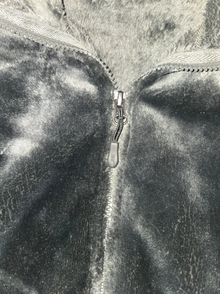 Chaqueta de felpa 32 Degrees Heat para damas verde XXL CREMALLERA 4 BOLSILLOS 2 OUT 2 IN  Foto 4 de 4