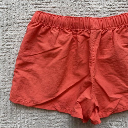 Patagonia Barely Baggies Shorts Womens Medium Orange Quick Dry Pockets Swim - Picture 7 of 9