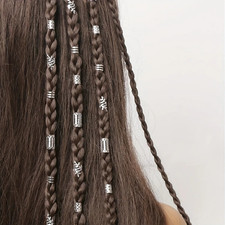 40/80PCS Hair Rings For Braids, Alloy Loc Jewelry, DIY Hair Accessories