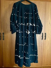 Vuokko Marimekko Vintage Balloon Sleeve Dress Rare 113cm Length 83cm Width