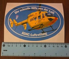 ADAC Luftrettung Aufkleber * Die schnelle Hilfe aus der Luft 