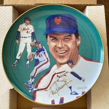 Tom Seaver Strikeout Edition Plate Hackett American Autographed #131/3272 Paluso