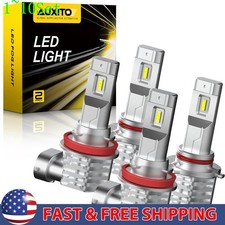 AUXITO 9005 Headlights Conversion Bulb H11 Combo LED White Super Bright 1-10Set