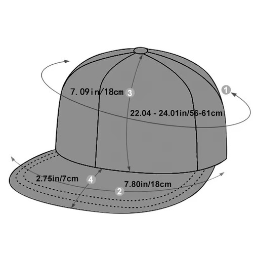 Berretto Baseball Ricamato Triangolo Design Cappello Papà Berretti Regolabili per Uomo Donna - Foto 2 di 2