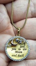 Stechpalme Yashi 925 Sterling Gold Vermeil Mo...