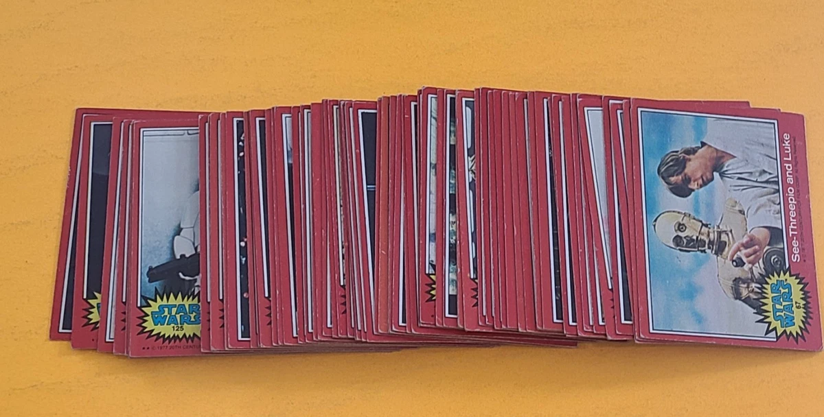 Star Wars Star Wars 2 (Red) Trading Card Sets for sale | eBay