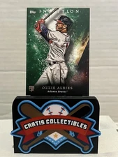 2018 Topps Inception Green Ozzie Albies #73 Rookie RC