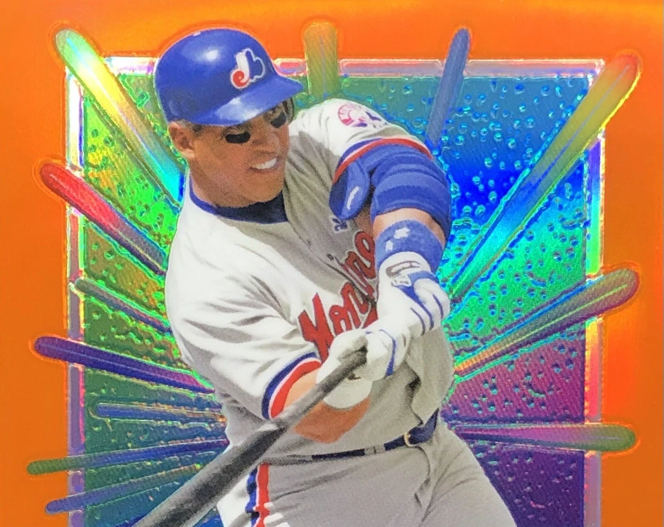 2017 Topps Finest Andres Galarraga ON CARD AUTO /25 ORANGE REFRACTOR SSP #BRA-AG - Image 2 of 4