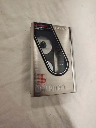 UNTESTED FLAW Vintage Sony WM-10 Walkman Stereo Cassette Player