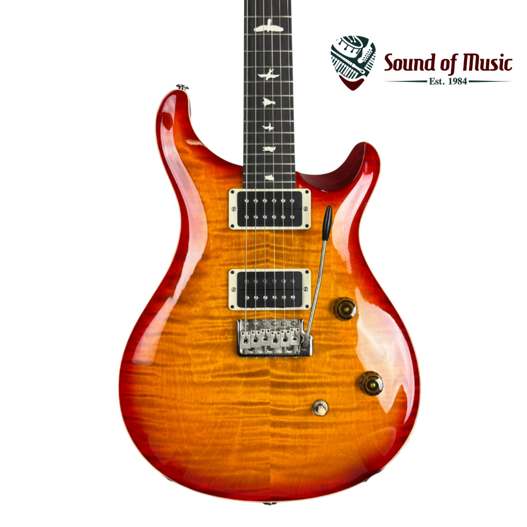 PRS CE 24 Solid Body Electric Guitar W/Gig Bag - Dark Cherry Sunburst (Demo)