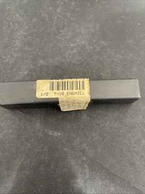 End Mill Drill Bit 1/2'' T-15 New/Open Box