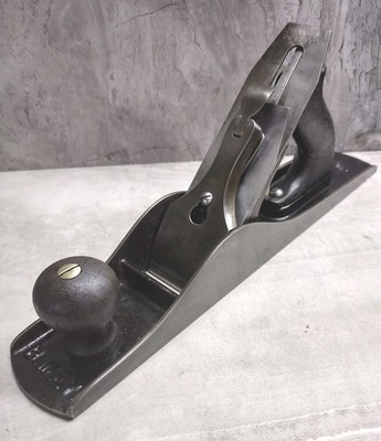 Vintage Stanley Bailey No 5 Smooth Bottom Jack Plane USA Type 9 Woodworking Tool