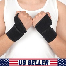 Wrist Hand Brace Support Carpal Tunnel Sprain Arthritis Gym Splint Left / Right