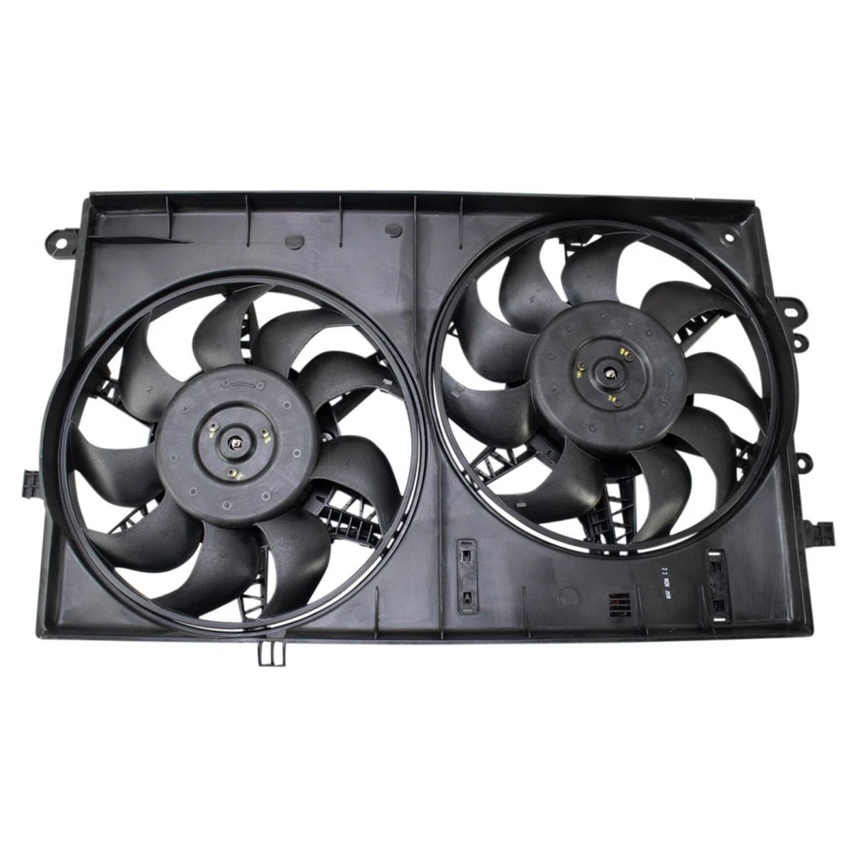 Engine Coolant Radiator Cooling Fan Assembly Direct Fit for Fiat 500 E - Image 4 of 4