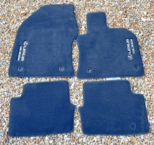 Genuine Lexus UX 300e Carpet Floor Mats PW210-76019 Black 4 Piece Set OEM NOS